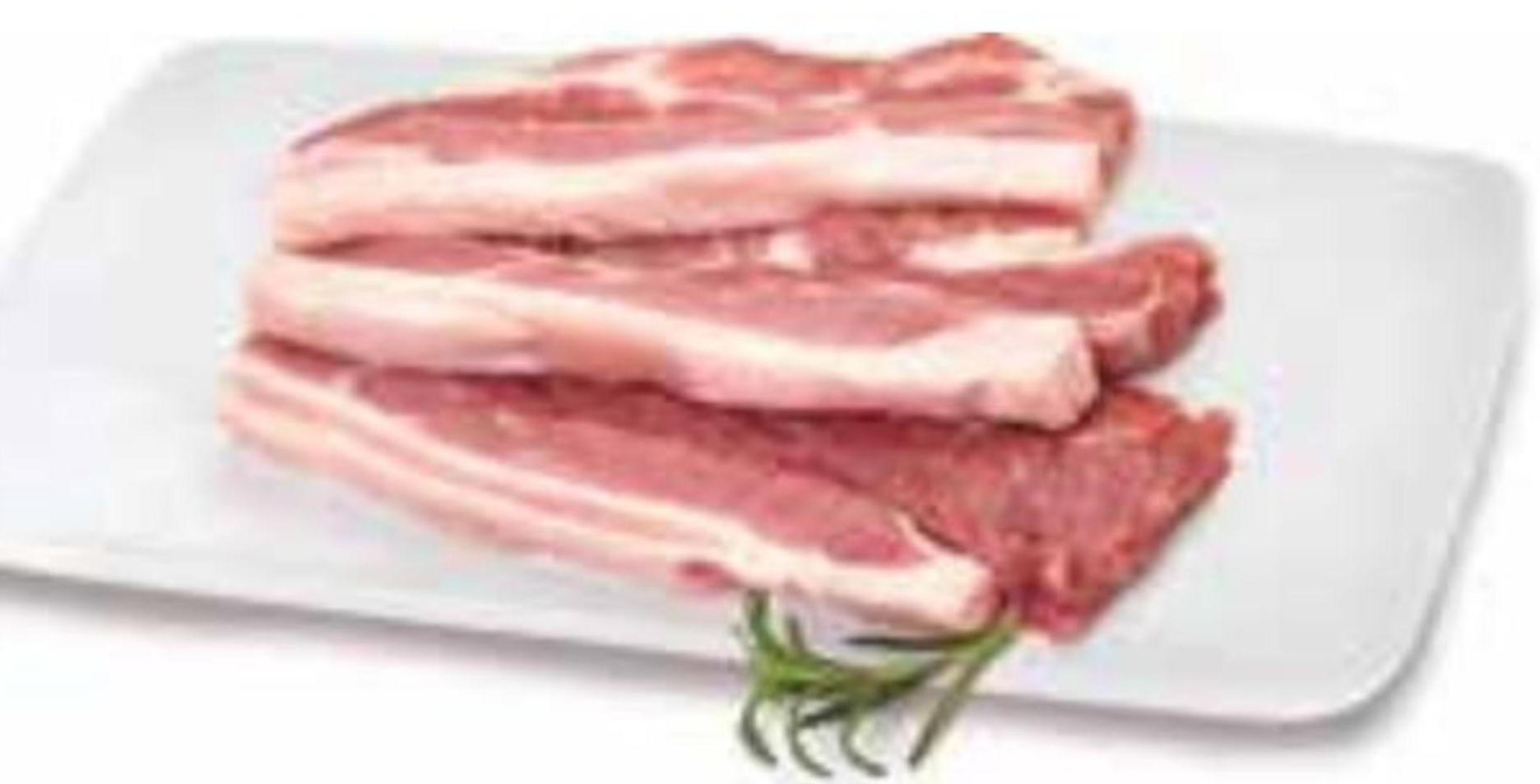 Svinjska rebra brez kosti