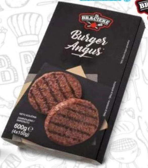 Burger Angus 4 kom (600 g)