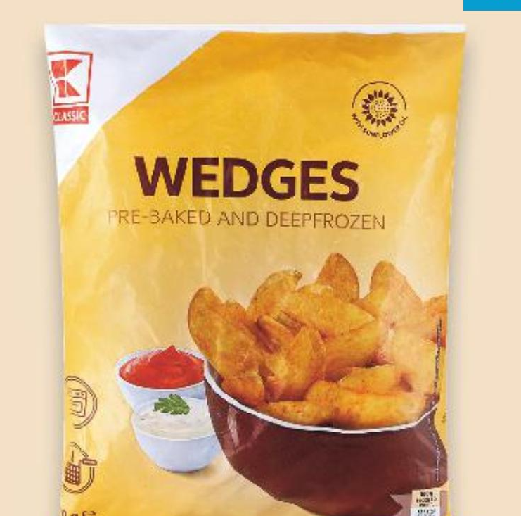 CLASSIC Wedges pekarski krumpir 750 g - Akcija u trgovini Kaufland
