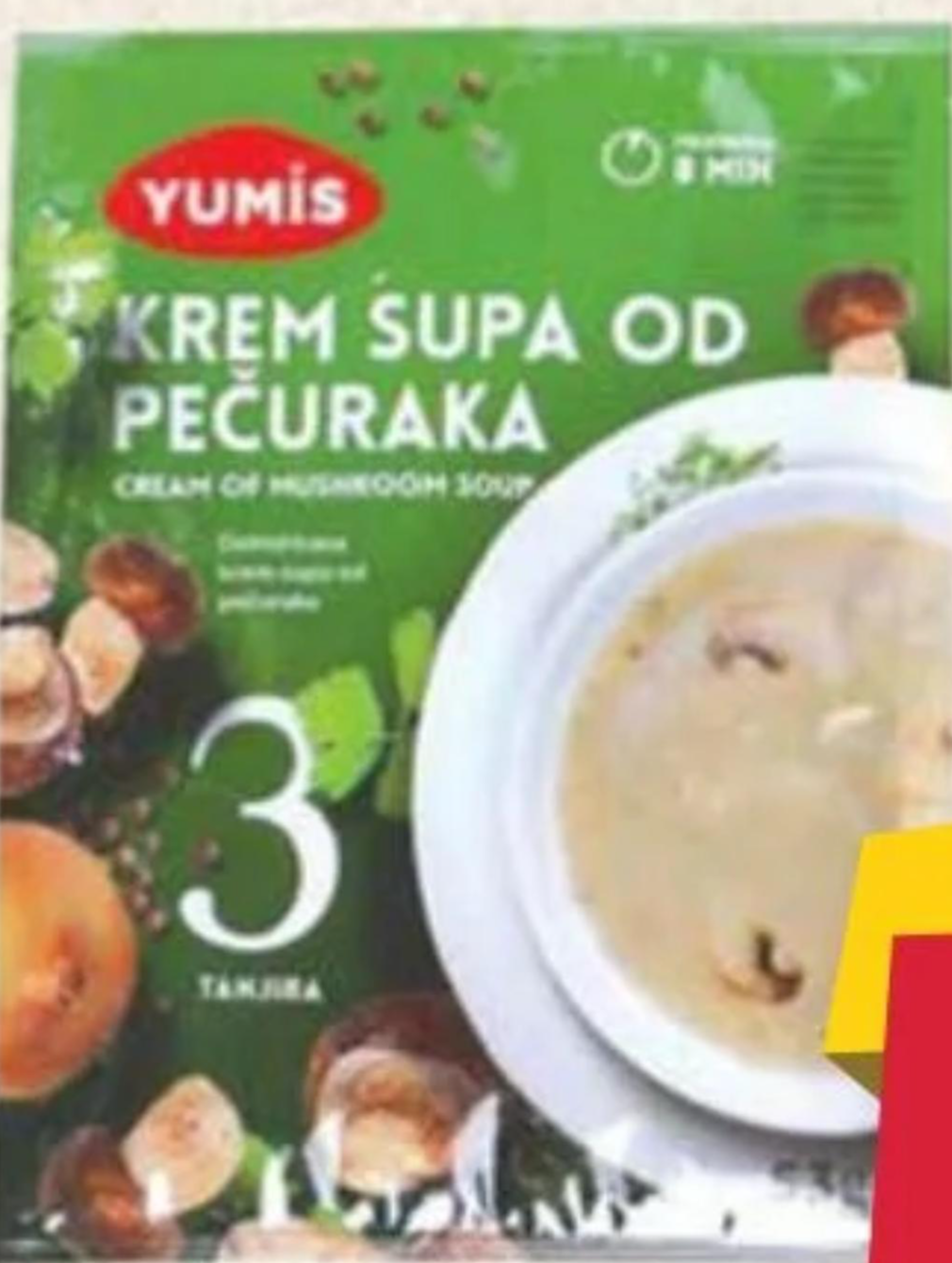 YUMIS Krem supa od pečuraka 53g