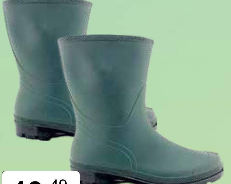 Čizma zelena kratka