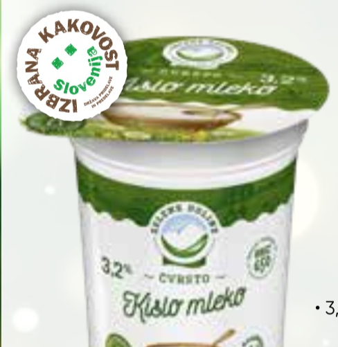 Kislo mleko Zelene Doline