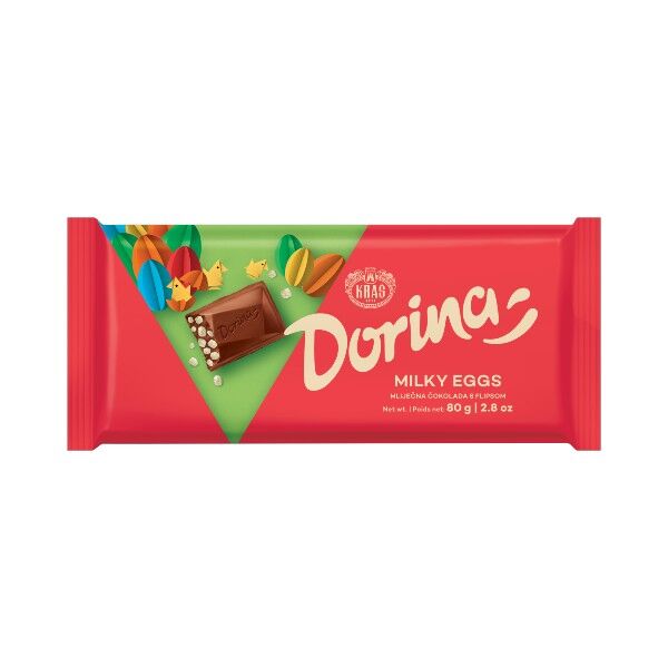 Čokolada mliječna Dorina Kraš