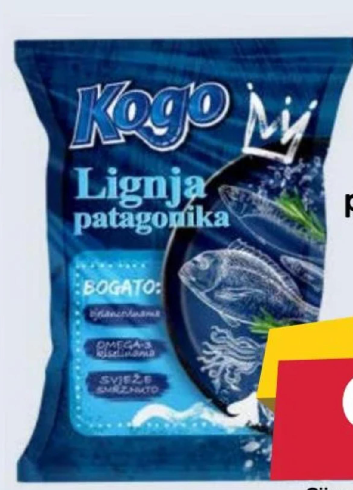 KOGO Lignja patagonijska neočišćena 500g