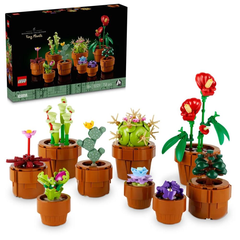 LEGO Botanicals drobne rastline