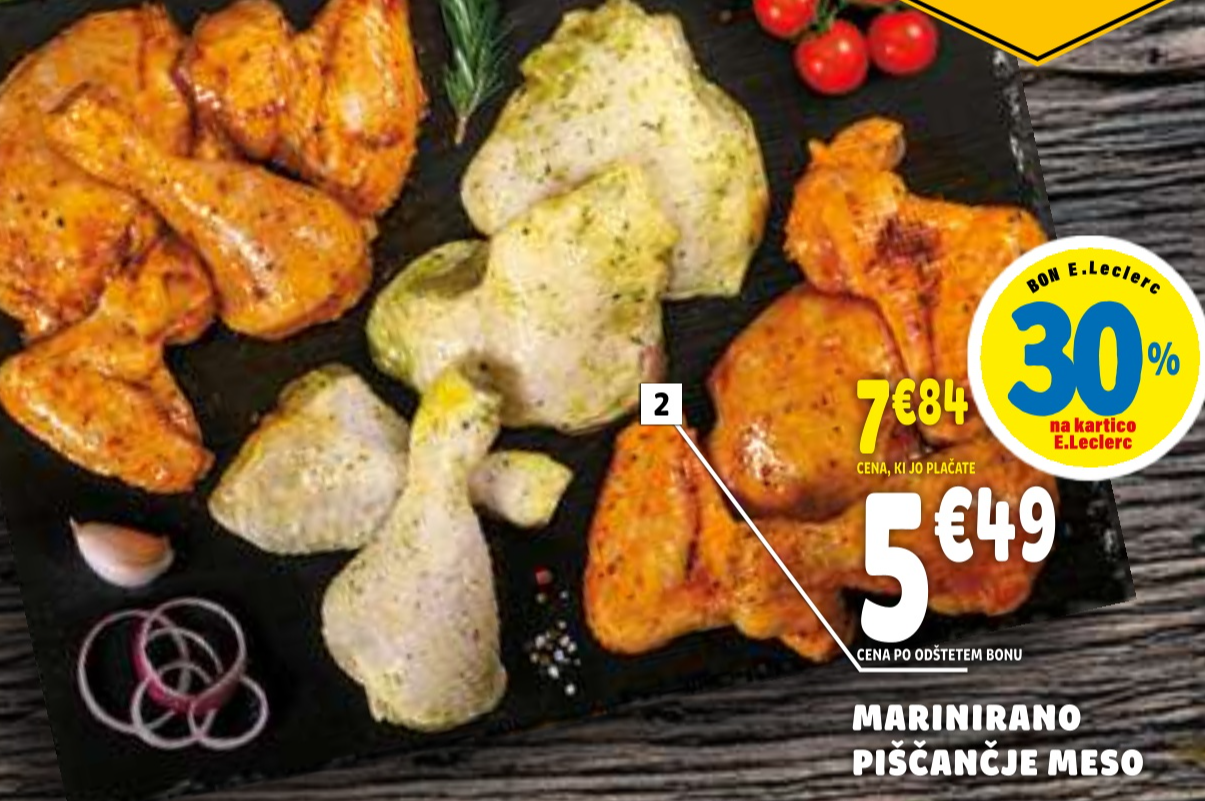 Marinirano piščančje meso