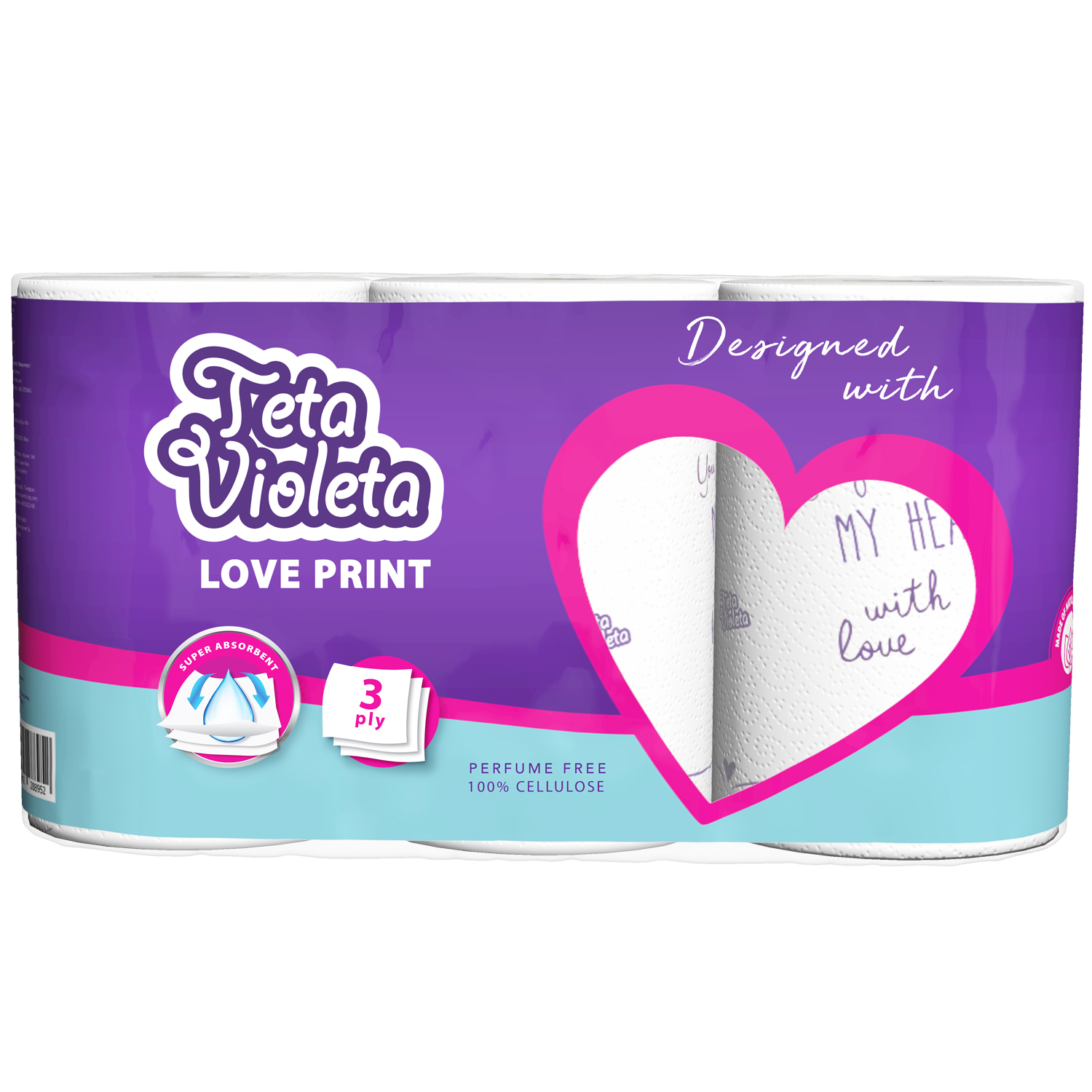 Teta Violeta Papirnati ručnik