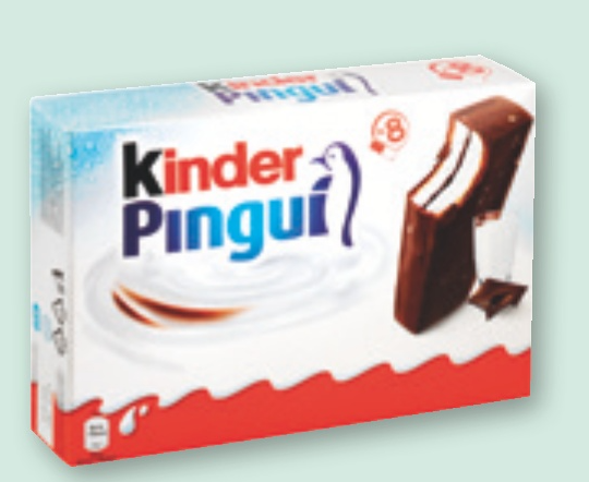 Mlečna rezina Kinder Pingui