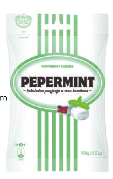 Pepermint, Kraš Bomboni 100 g