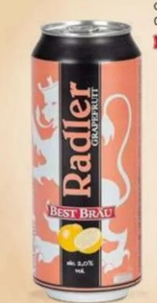 Pivo Radler Grejp 500 ml - Akcija u trgovini Eurospin