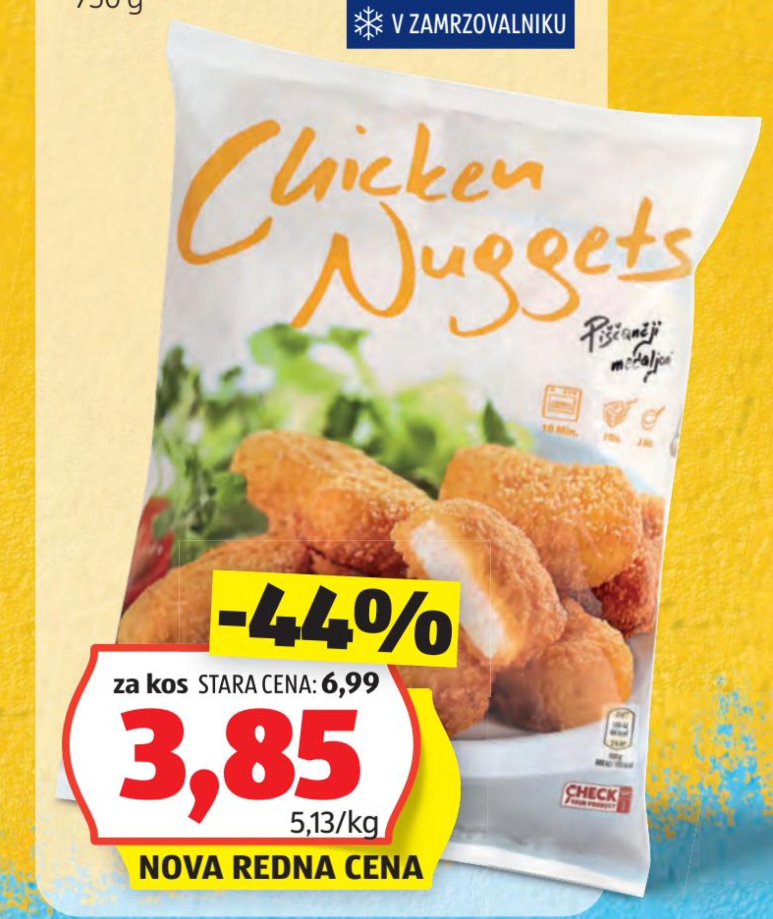 Primana Piščančji medaljoni