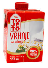 Vrhnje To Je To Za kuhanje 500 ml