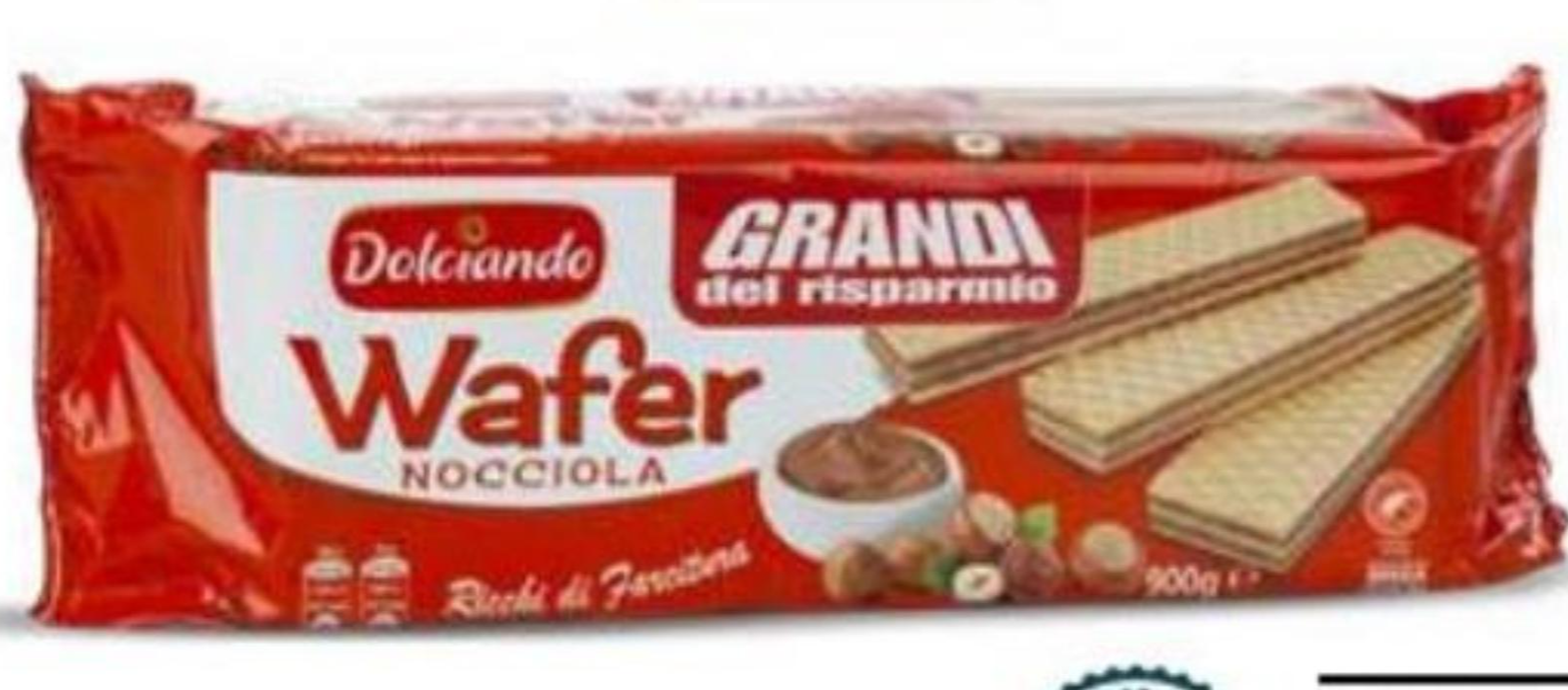 Napolitanke z lešnikovo kremo