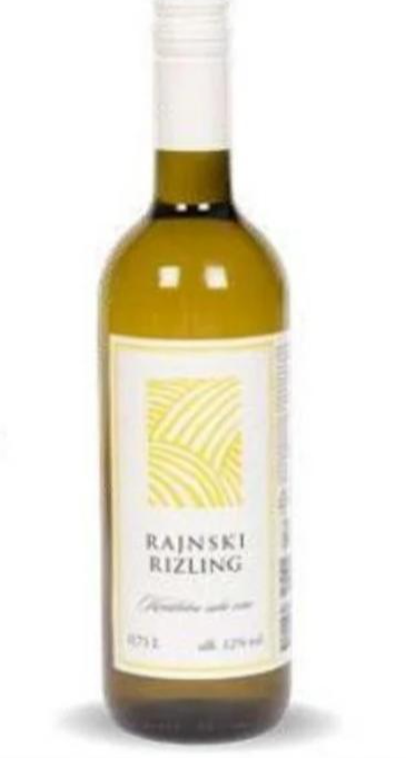 Kvalitetno vino Rajnski Rizling 750 ml - Akcija u trgovini Eurospin