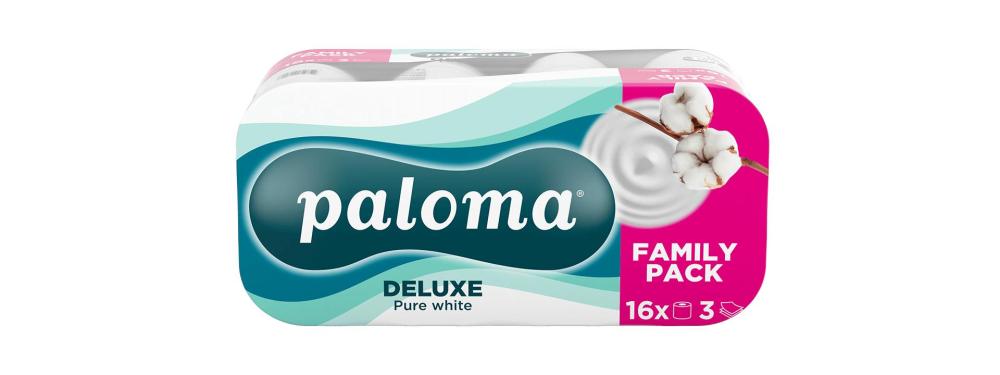 Paloma Toaletni papir Deluxe Pure White