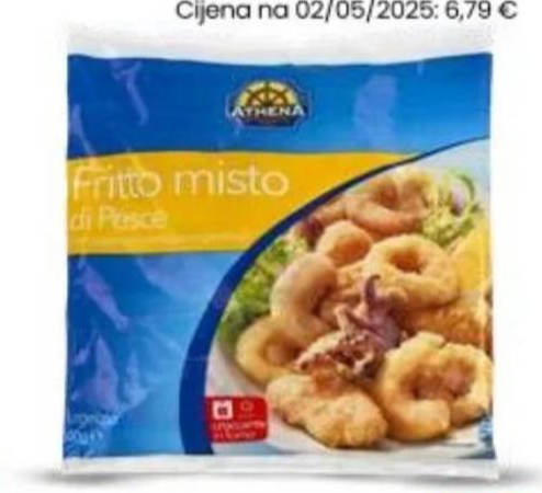 Mix za prženje mekušci, ribe i rakovi 500 g