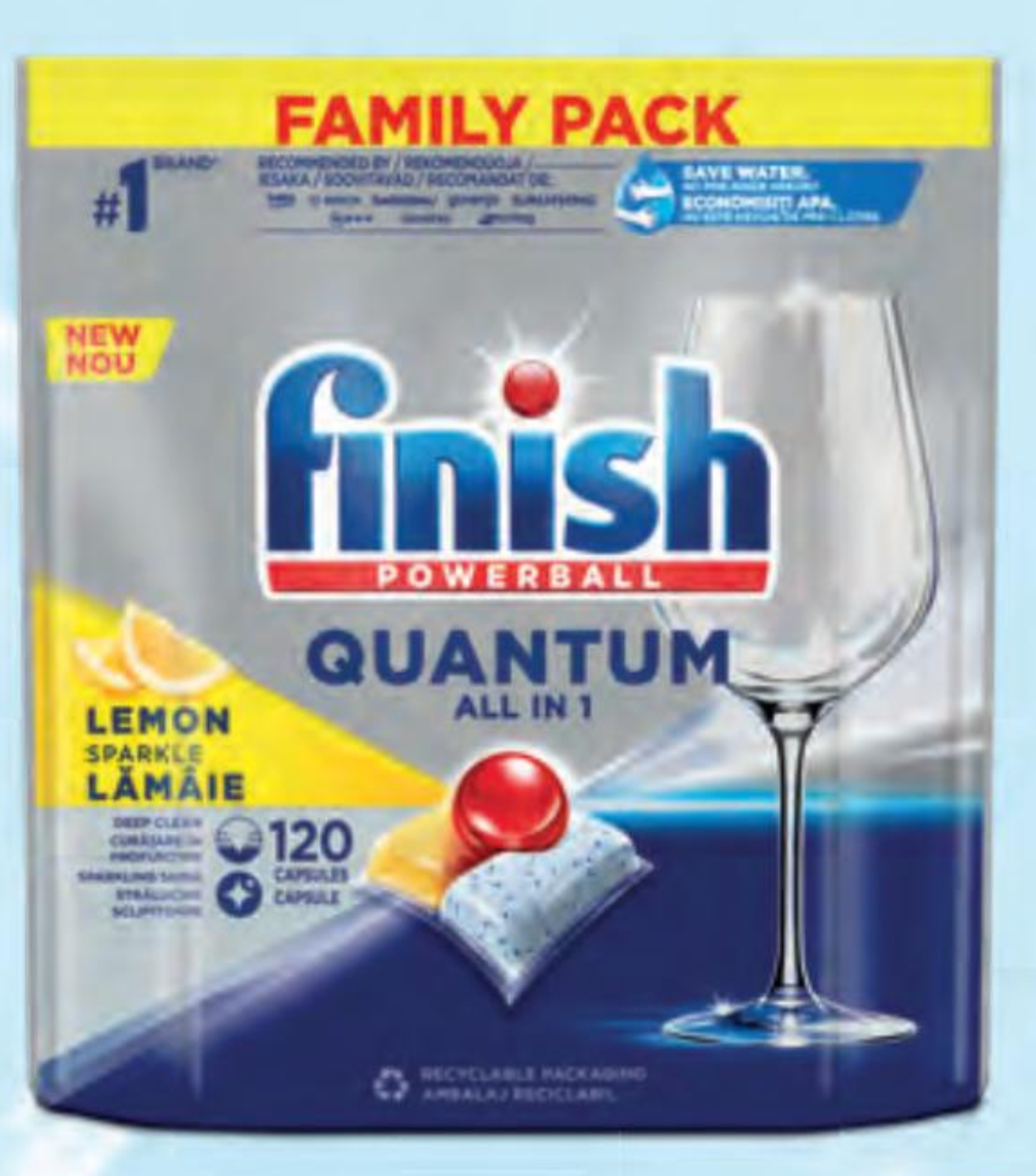 Finish Kapsule za strojno pomivanje