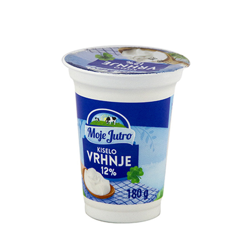 Moje jutro Kiselo vrhnje 180 g