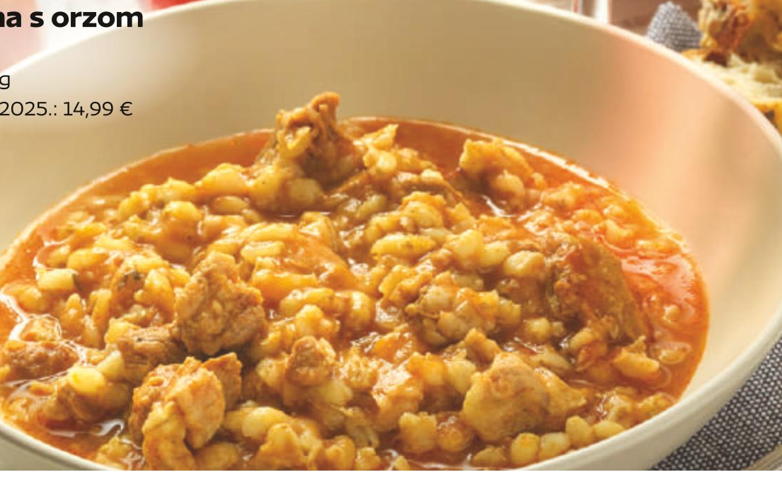 Teletina s orzom 100 g