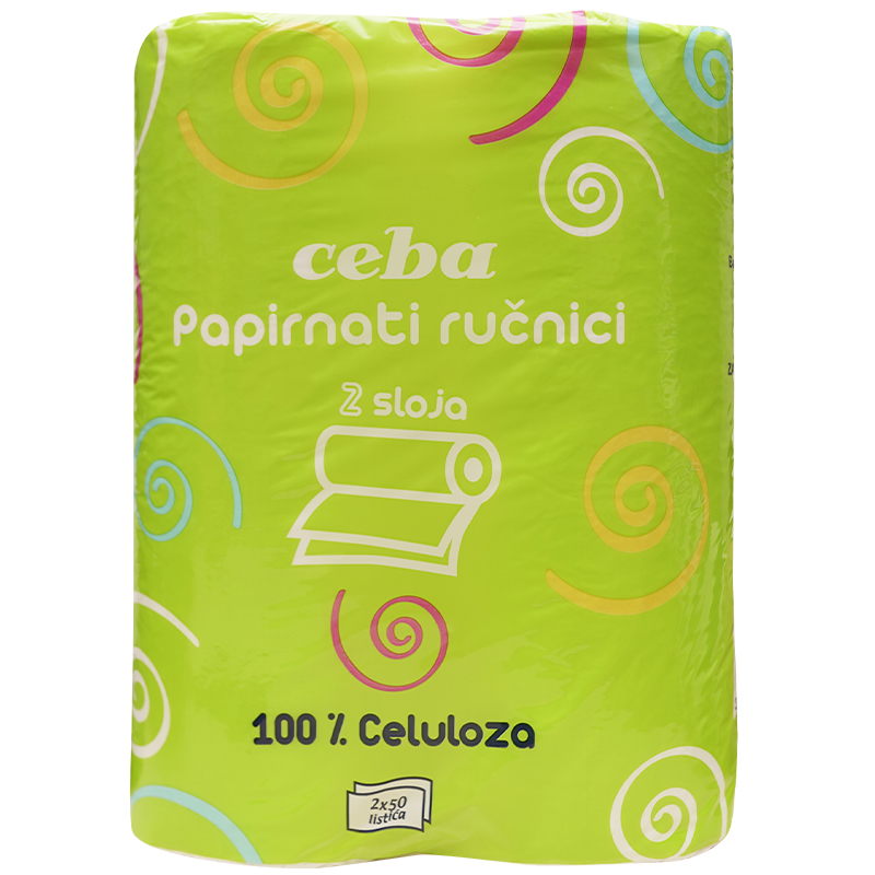Papirnati ručnici 2 role