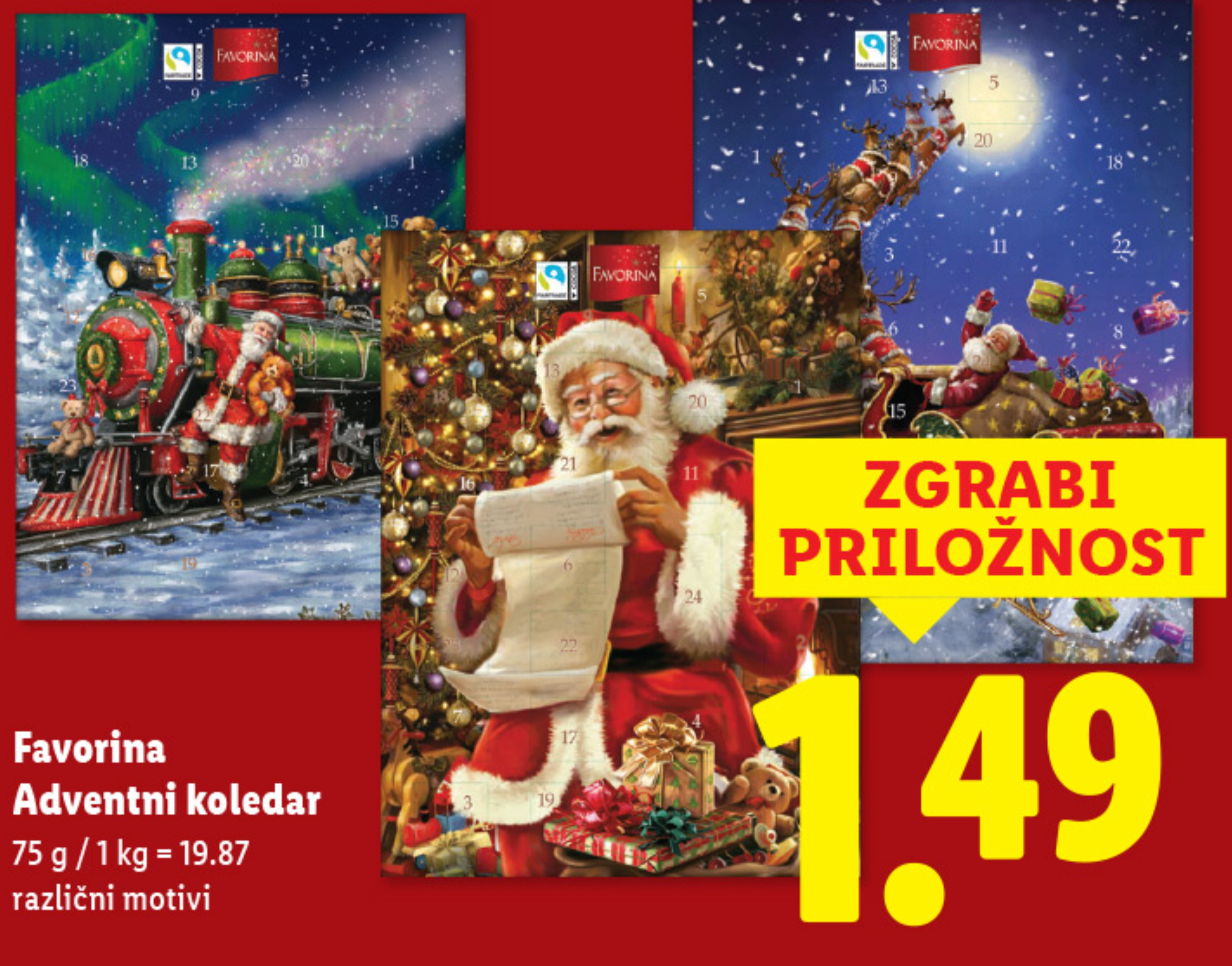 Favorina Adventni koledar