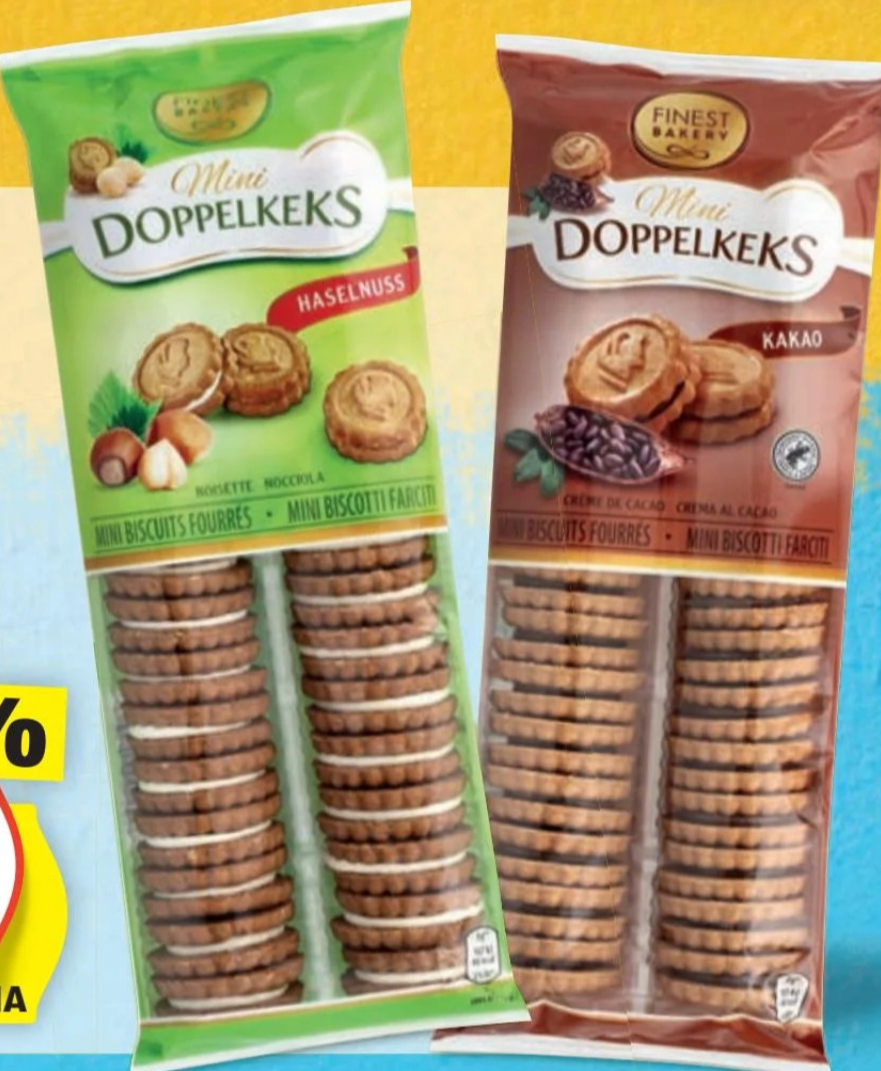 Finest Bakery Mini dvojni keksi