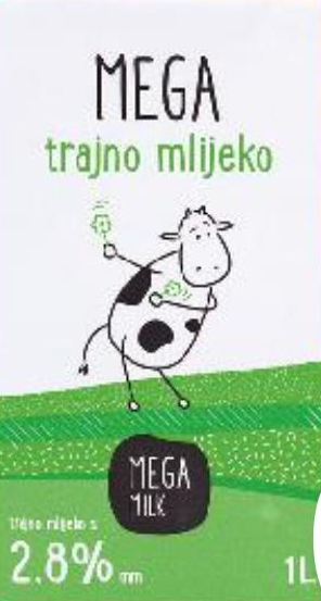 Mega Milk Trajno mlijeko 1 l