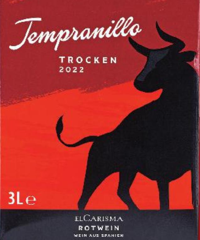 EL CARISMA Vino 3 L