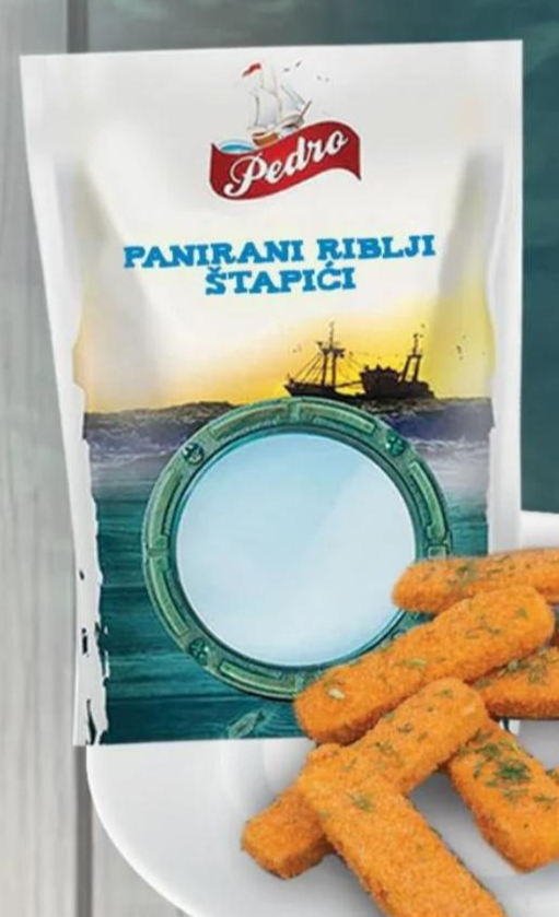 Panirani riblji štapići 1 kg