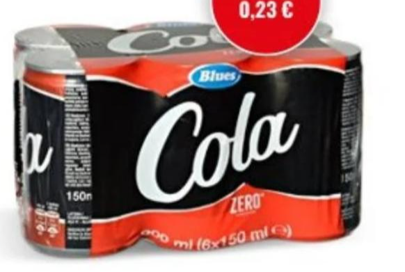 Blues Cola Zero limenka 6 x 150 ml - Akcija u trgovini Eurospin