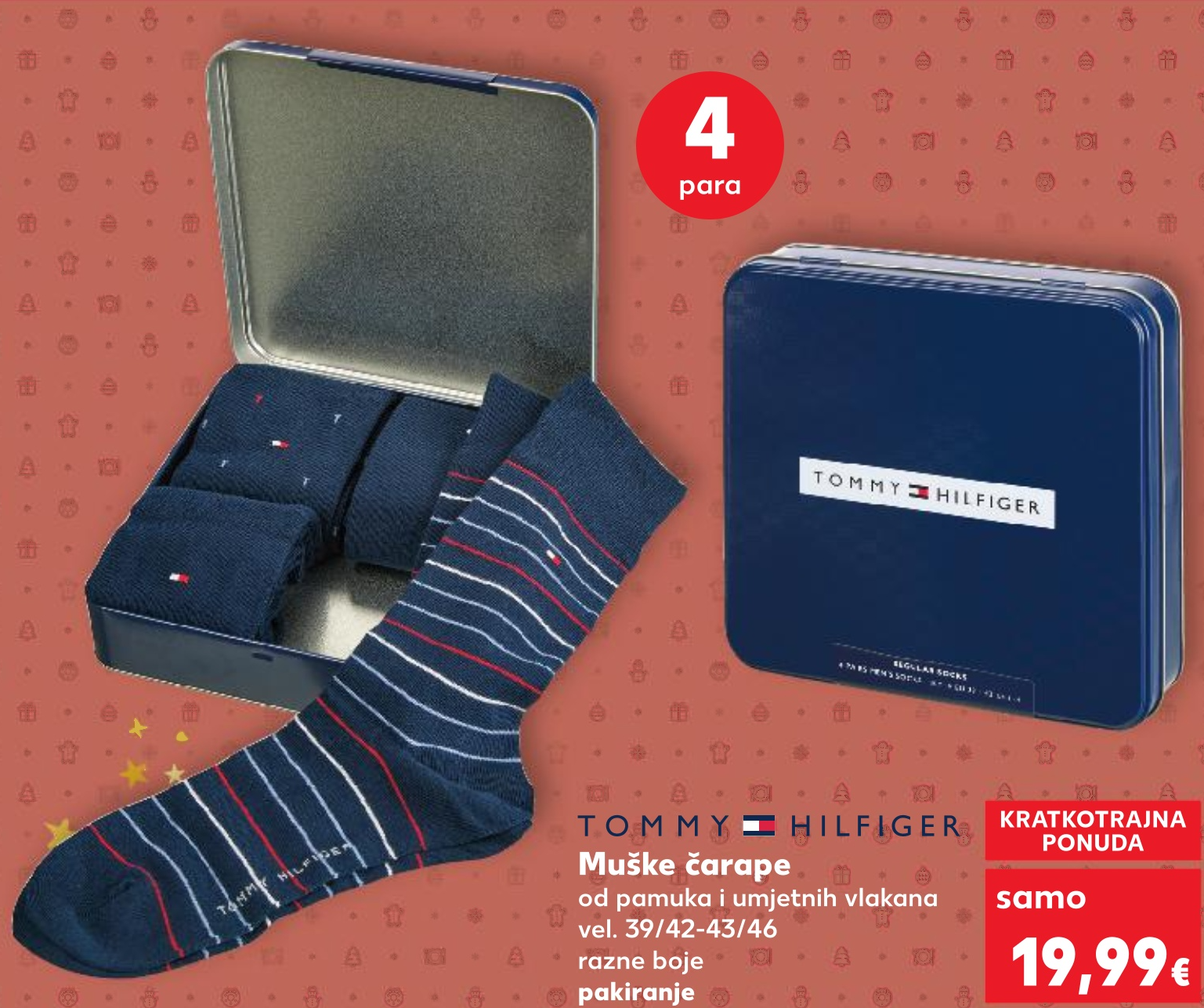 Muške čarape TOMMY HILFIGER