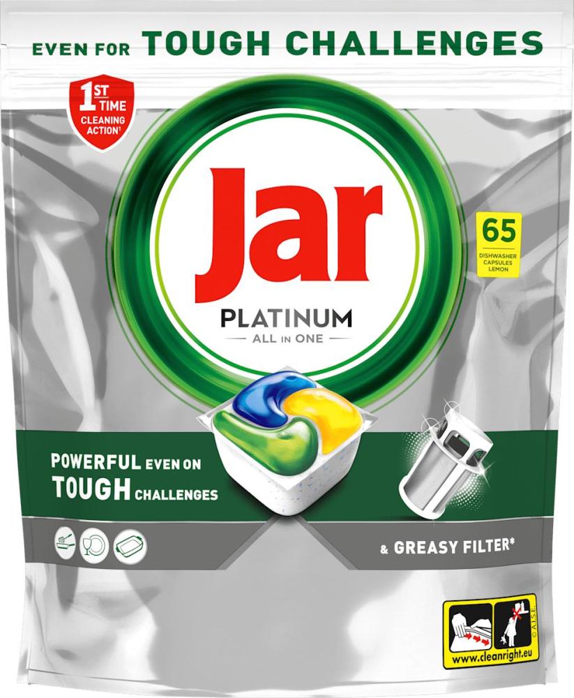 Kapsule za strojno pomivanje posode Jar